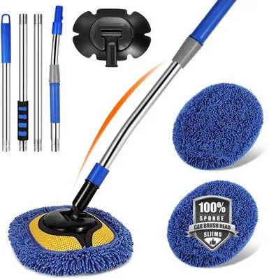 Obrázek produktu pro Automycí kartáč 167,6 cm, teleskopický, modrý
