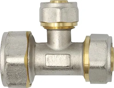 Produktbild von Klemmring Schraubfitting T-Stück reduziert 26x16x20 mm Verbundrohr
