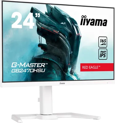 Produktbild von iiyama GB2470HSU-W5, 60,5 cm (23.8"), 1920 x 1080 Pixel, Full HD, LED, 0,8 ms, Weiß