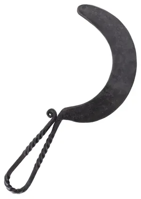 Produktbild von Handgeschmiedete mittelalterliche Sichel aus Stahl