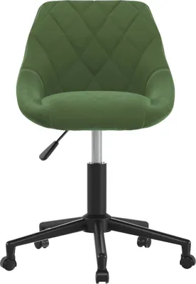 Produktbild von Möbel 1 Pcs Esszimmerstuhl, Küchenstühle - Polsterstühle - Drehbar Dunkelgrün Samt - Wohnzimmerstuhl CLORIS4050541