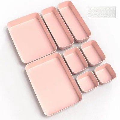 Produktbild von Kunststoffladegerätehalter - 8 Stück - rosa - Plastik