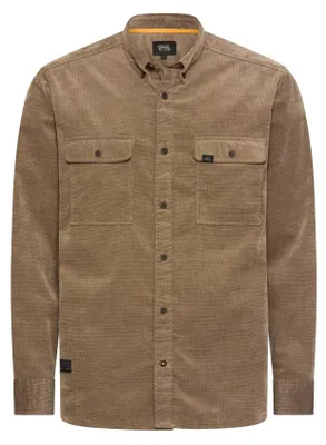 Produktbild von Overshirt Camel Active braun geprint