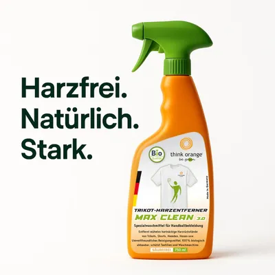 Produktbild von Trikotharz Handball Entferner 750ml Spray | Effektive Entfernung von Harzrückständen auf Trikots & Sporttextilien Schonende Reinigung ohne Rückstände