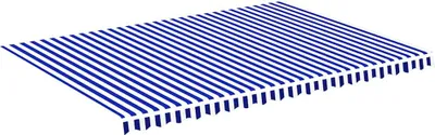 Obrázek produktu pro kryt markýzy vidaXL Modrá a bílá 5x3,5 m