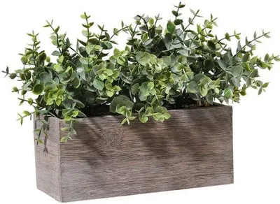 Immagine prodotto di Foglie di eucalipto artificiali, decorazione verde in plastica