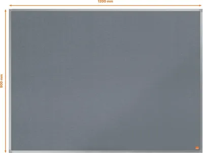Immagine prodotto di Lavagna Nobo Essence 90x120 cm grigio