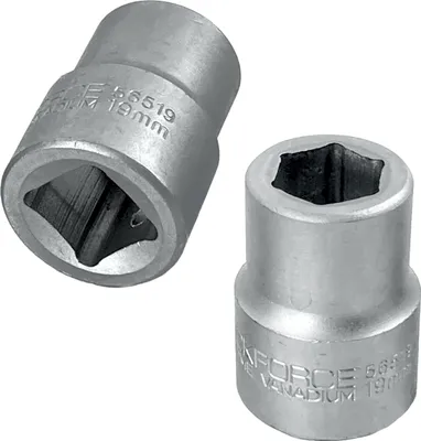Image de CLÉ À DOUILLE 3/4" 19 mm hexagonale Cr-V