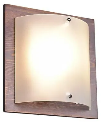 Productafbeelding van WatioWave wandlamp, E27, IP20, natuurlijke kleuren