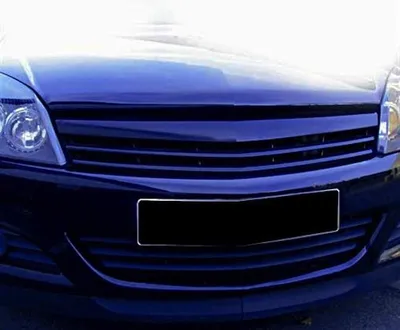 Kühlergrill Sport Grill Gitter ohne Emblem für Opel Astra H 5-Türer ab 2004 – Produktansicht
