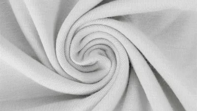 Produktbild von Jersey Yara Hellgrau Uni 220 g/m², ca. 0,5 m lang, ca. 1,5 m breit, Stoffe Meterware, Baumwolljersey