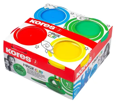 Productafbeelding van Kores KM34241, Kores speelklei "Magic Clay", verkrijgbaar in verschillende kleuren
