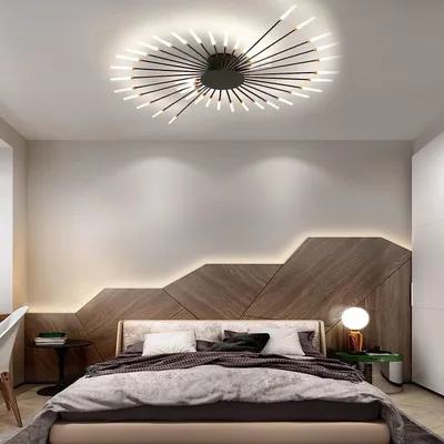 Produktbild von DOPWii Deckenleuchten, LED Deckenlampe,Kreative Feuerwerk Design Deckenlampen,Kronleuchter, Kronleuchter