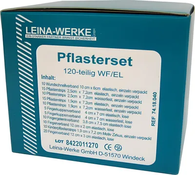 Zdjęcie produktu dla Zestaw tynków Leina-Werke 75002 - 120 sztuk