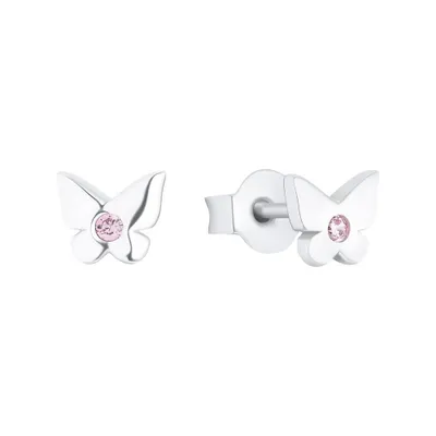 Produktbild von Prinzessin Lillifee 2035984 Ohrstecker Schmetterling mit Steinchen