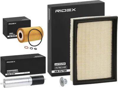Produktbild von RIDEX Filterset Inspektionspaket Filtersatz für BMW 3 Limousine (E46) 3 Touring (E46) 3 Coupe (E46)