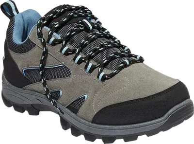 Produktbild von Atlas For Men - Herren Schuhe, wasserabweisend AF2076 (40 EU) (Grau/Schwarz/Blau)