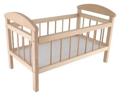 Immagine prodotto di Culla in legno grande 58,5x33x37,5 cm