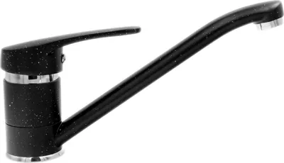 Produktbild von Granitan | Küchenarmatur Rox - Schwarz - 360° Schwenkbarer Auslauf - Keramikkartusche - Perlator M24