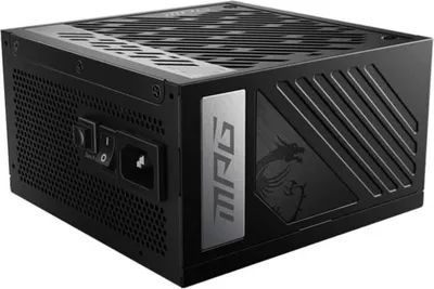 Obrázok produktu pre Napájací zdroj MSI MPG A850G PCIE5, 850 W, úplne modulárny, aktívny PFC