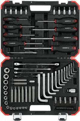 Produktbild von GEDORE red R68003075 TX-Schraubwerkzeugsatz im Koffer 75-teilig, 3301575