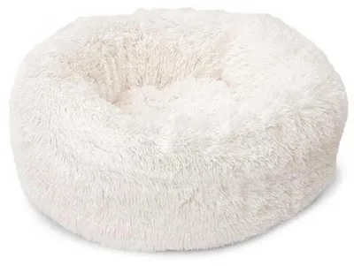 Zdjęcie produktu dla Catit Fluffy, łóżko dla kota, średnica 60 cm, kolor beżowy. Jeden rozmiar