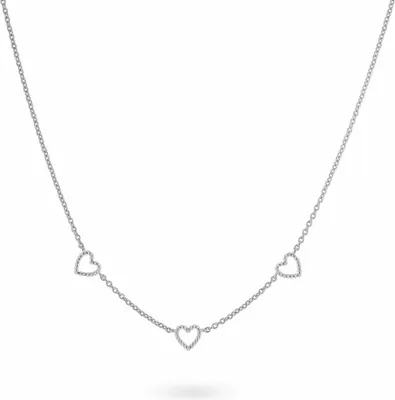 Produktbild von Damenhalskette 24KAE 32467S Silberfarben
