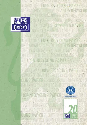 Produktbild von Oxford 400159590, Muster, Grün, A4, 50 Blätter, Matt, 90 g/m²