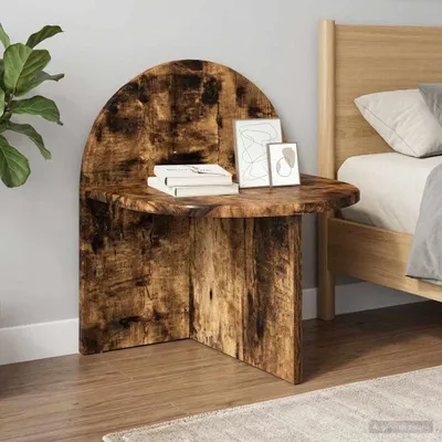Immagine prodotto di Maison Exclusive - Comodini (2 pezzi). Legno di quercia affumicato, dimensioni 40 x 35,5 x 45,5 cm