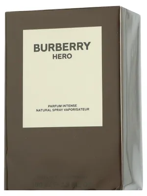 Obrázok produktu pre Burberry Hero Parfum Intense, Muži, 100 ml, Doplňovacia fľaša, Tekutý parfém, čierne korenie, Koža