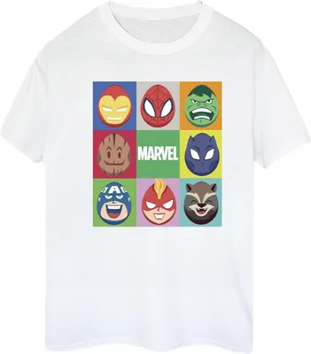 Produktbild von Marvel - T-Shirt für Damen BI41109 (M) (Weiß)