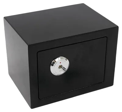 Obrázok produktu pre Bezpečnostný trezor, montáž na stenu, objem 4,6 l, čierny