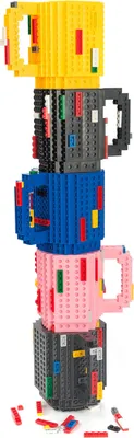 Produktbild von Brick Mug Kaffeetasse - Gelb