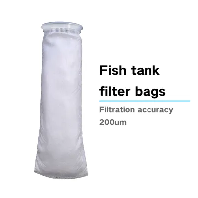 Image de Sacs filtrants pour aquarium - Tissu filtrant léger de 200µm pour une filtration efficace de l'eau dans les réservoirs à poissons