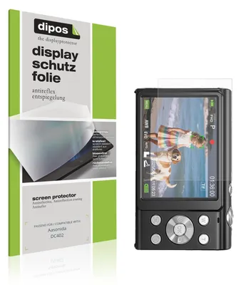 Produktbild von 4x Schutzfolie für Aasonida DC402 matt Displayschutzfolie Folie Display Schutz dipos