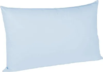Produktbild von sleepling – Satin Kissenbezug, Seitenschläferkissen, 100% seidig weicher Baumwolle, 40x145 cm, bleu