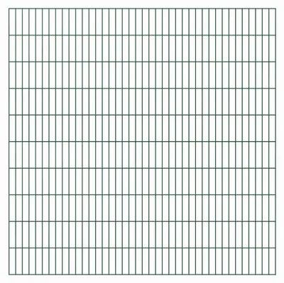 Immagine prodotto di Alberts 642884 Staccionata doppia, plastificata, verde, altezza 200 cm