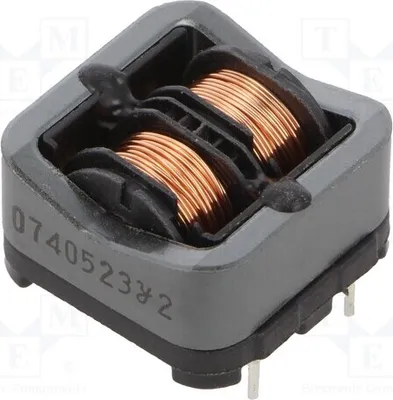 Produktbild von 1x Drossel: Draht 610mΩ -25÷120°C THT 40,5mH 700mA 250VAC 21NH-07405 Vertikaldros