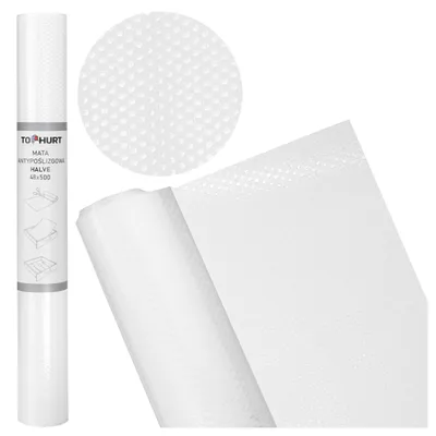 Produktbild von HALVE Antirutsch-Schubladenmatte 48 x 500 cm weiß, KI-generiertes Bild