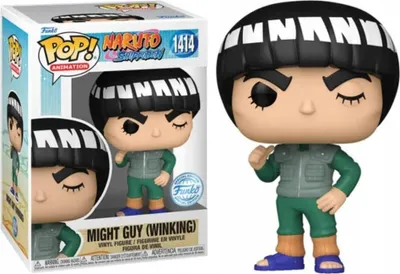 Image de Figurine Funko POP Naruto 1414 Might Guy (winking) Special Edition