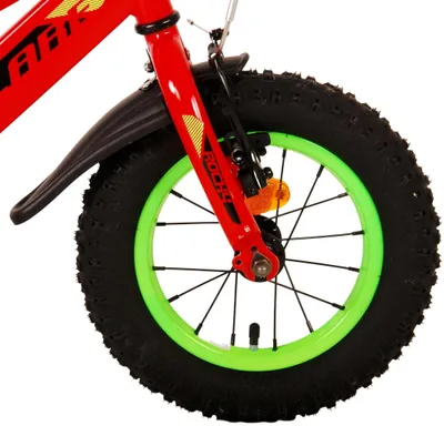 Image de Vélo enfant Volare Rocky - Garçons - 12 pouces - Rouge