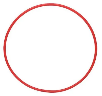 Image de Cerceau de gymnastique rythmique pour enfants Azul - 72 cm