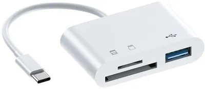 Obrázek produktu pro Čtečka SD karet – Čtečka USB karet – Čtečka micro SD karet – Čtečka USB-C karet