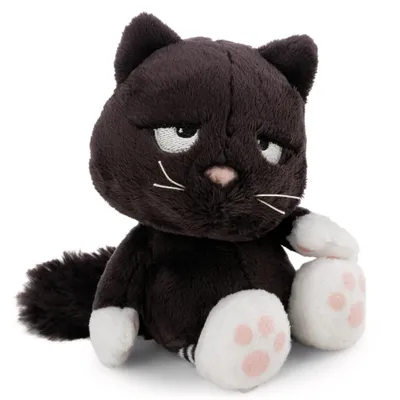 Immagine prodotto di Nici - 63264 - Gatto, morbido, peluche, 16 cm, nero