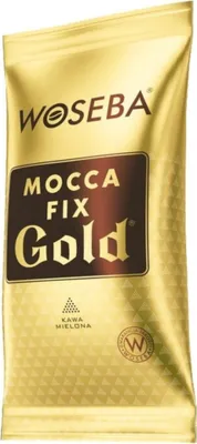 Zdjęcie produktu dla Woseba Kawa Mocca Fix Gold Mielona Palona Mieszanka 100g Aromatyczny Smak