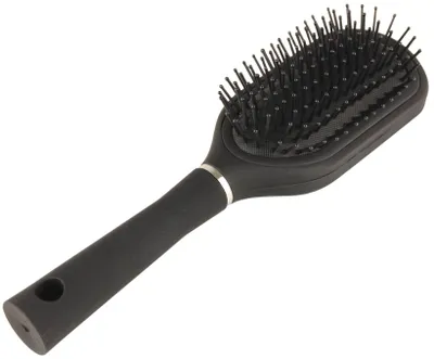 Productafbeelding van Hair Mode Haarborstel met Open Achterkant Zwart (1 stuk)