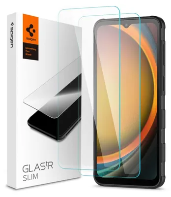 Produktbild von Spigen GLAS.tR Slim, Samsung, Galaxy XCover 7 Pro/7, Kratzresistent, Transparent, 2 Stück(e)