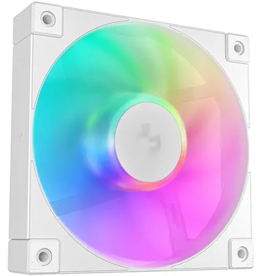 Zdjęcie produktu dla DeepCool FD12 ARGB, Wentylator, 12 cm, 400 RPM, 2050 RPM, Biały
