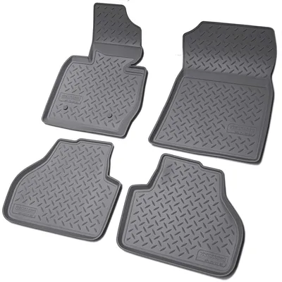 Immagine prodotto di tappetini in gomma 3D per BMW X3 F25 | BJ 2010 - 2017 | montaggio personalizzato con bordo