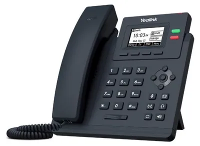 Immagine prodotto di Yealink SIP- T31W, telefono IP, grigio, cornetta con filo, 2 linee, 1000 voci, LCD